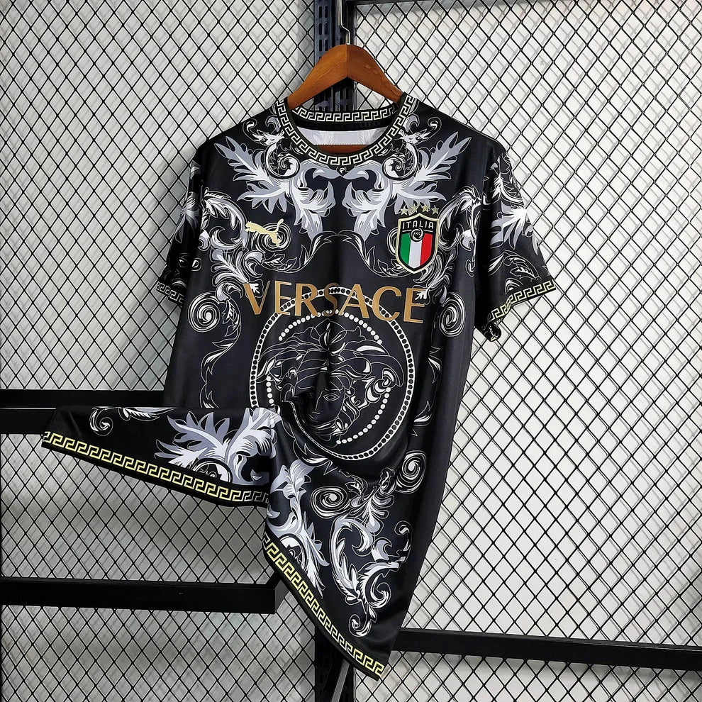 Italy’s “Black Versace” Special Jersey