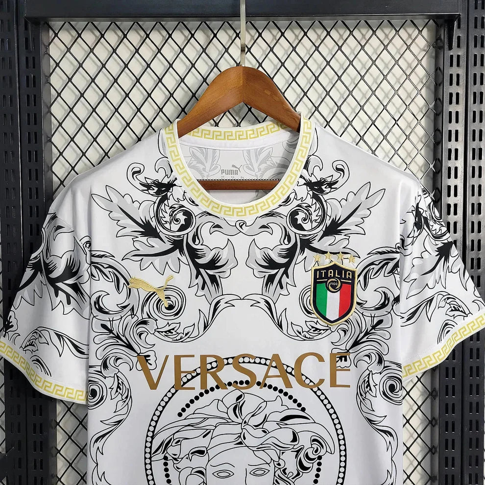 Italy "White Versace" special Jersey