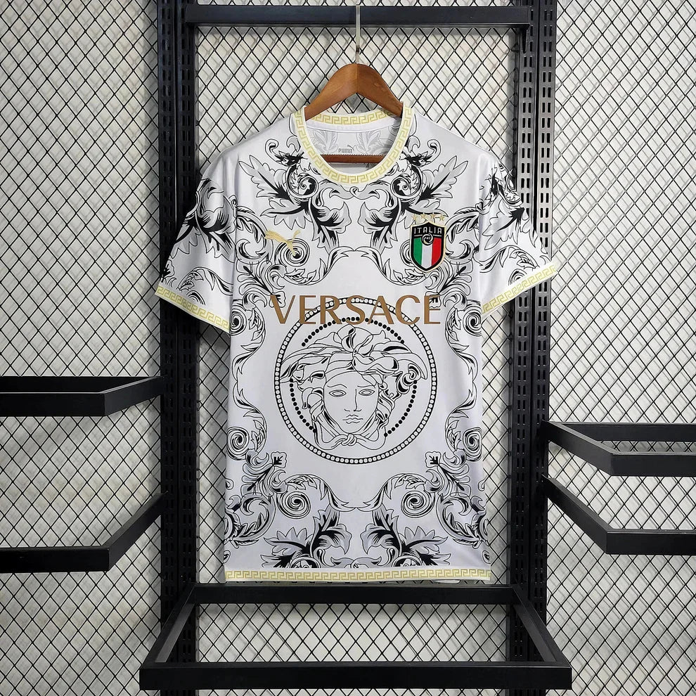 Italy "White Versace" special Jersey