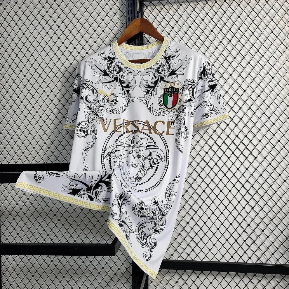 Italy "White Versace" special Jersey