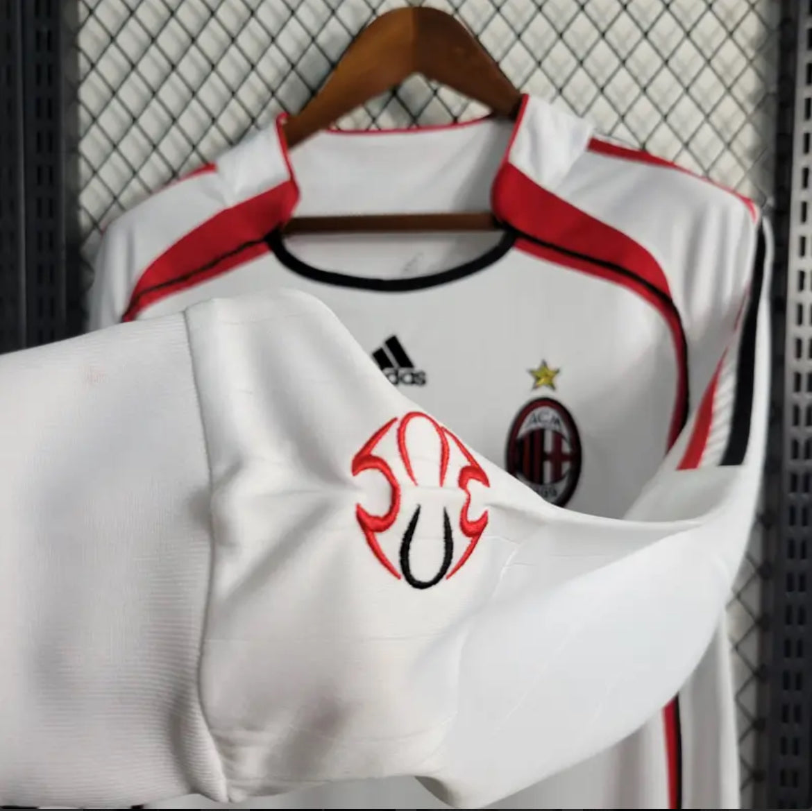 AC Milan 2007 UEFA Champions League Final Away Jersey