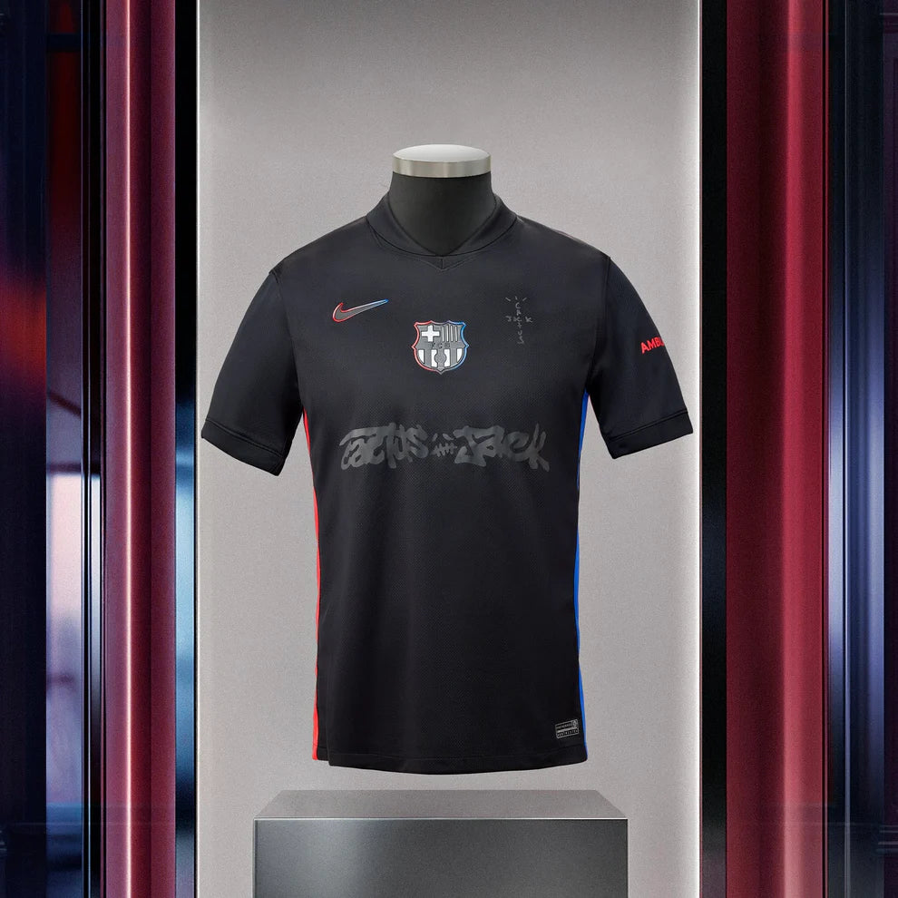 FC Barcelona x Nike x Travis Scott “Cactus Jack” Special Edition Jersey.