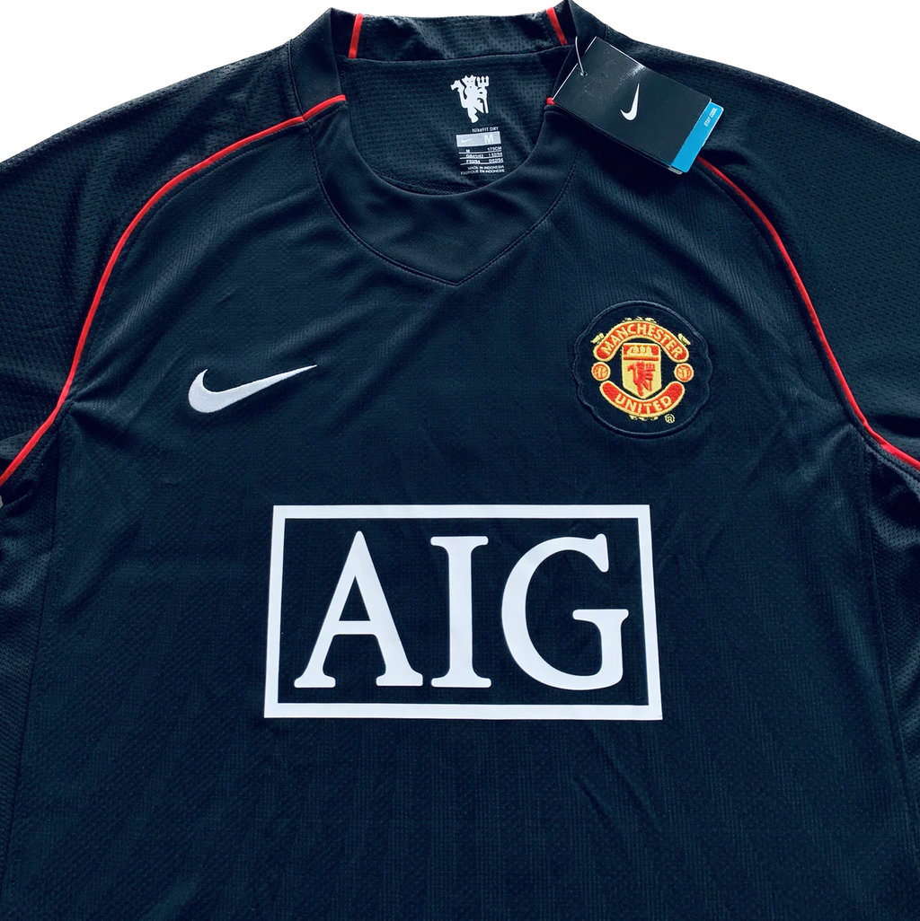 Manchester United 2007/08 Home Jersey Long Sleeved