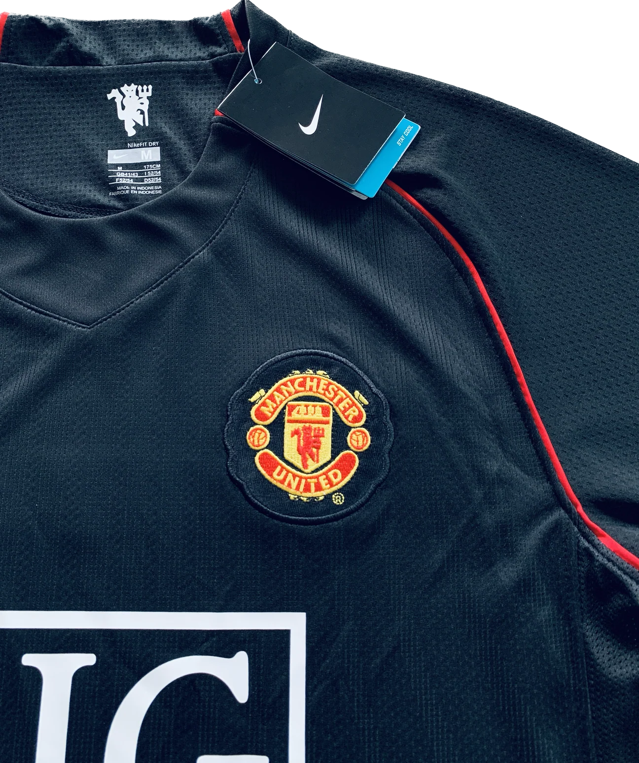 Manchester United 2007/08 Home Jersey Long Sleeved
