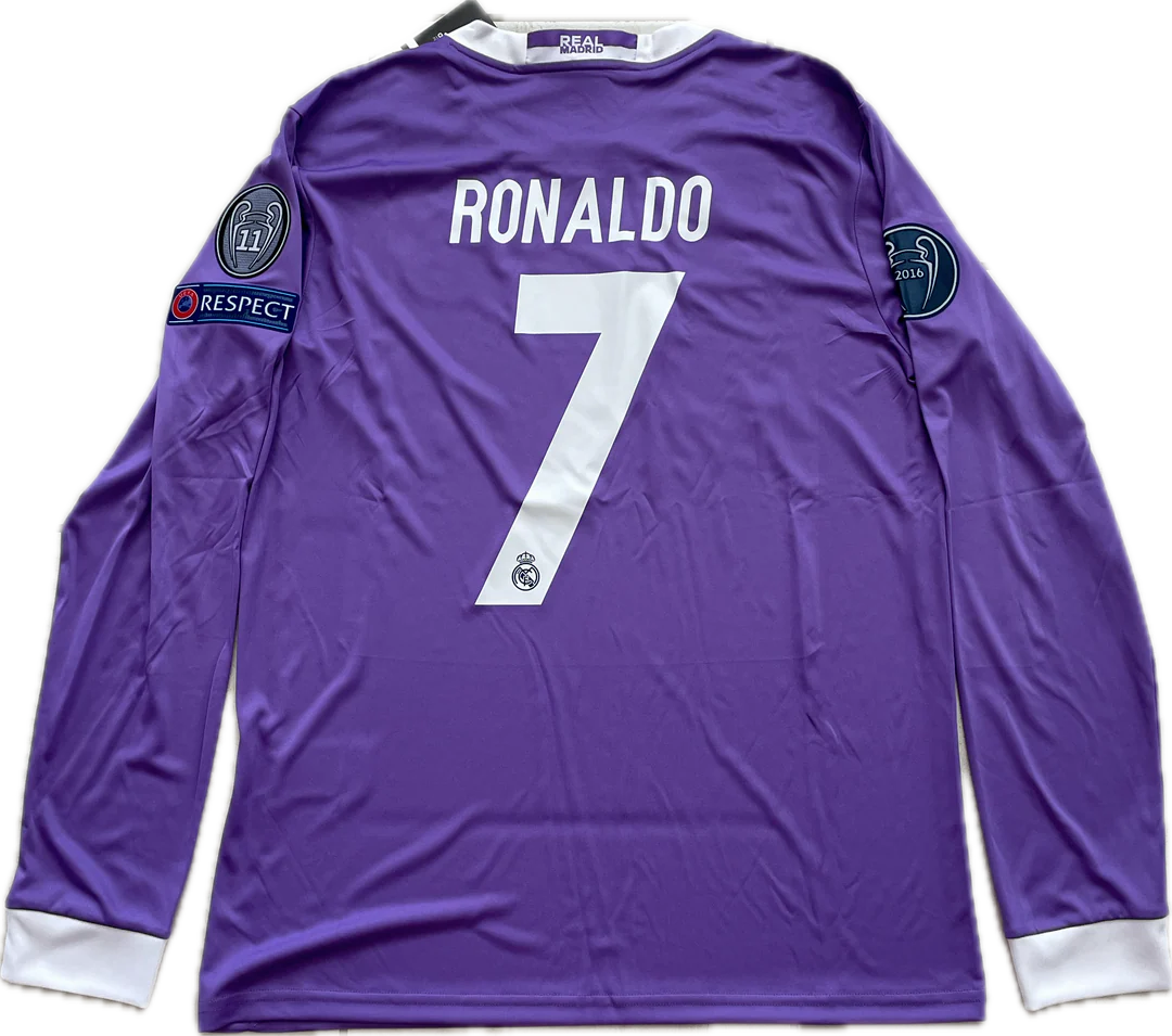 Real Madrid 2017/18 UEFA Champions League Final Jersey